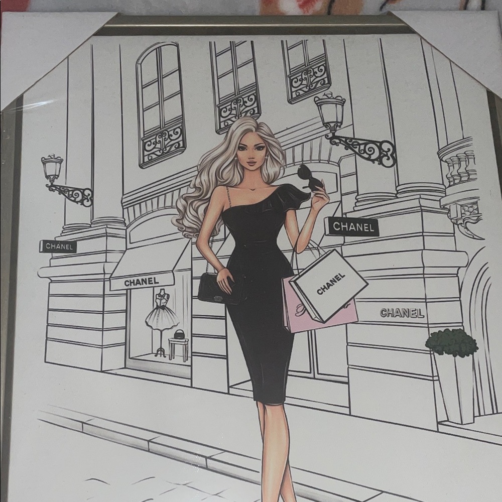 Black Dress Fashion Art